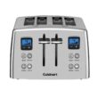 Cuisinart Touch to Toast 4-Slice Stainless Steel Wide Slot Toaster with Crumb Tray