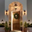 John Timberland Casa Marseille 21 1/2" Traditional Scroll Bronze Outdoor Wall Light