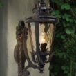 John Timberland Casa Marseille 22" High Bronze Outdoor Wall Lig