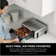Ninja SP101 Digital Air Fry Countertop Oven with 8-in-1 Functionality, Flip Up & Away Capability for Storage Space