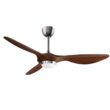 reiga 52 Inch ETL Listed High CFM Quiet DC Motor Smart Ceiling Fans with Lights Remote Control