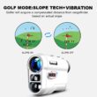 REVASRI Golf Rangefinder with Slope and Pin Lock Vibration, External Slope Switch for Golf Tournament Legal