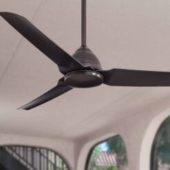 Minka Aire 54" Java Kocoa Wet Rated Ceiling Fan with Remote Control