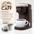 World's Best Half Caff Dark Roast Coffee 100ct. Solar Energy Produced Recyclable Single Serve Dark Roast Coffee Pods