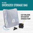 Sierra Designs Queen Campaign Air Mattress - Air Bed for Car Camping and Travel