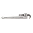 RIDGID 31105 Model 824 Aluminum Straight Pipe Wrench, 24-inch Plumbing Wrench, grey