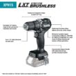 Makita CX205RB 18V LXT Lithium-Ion Sub-Compact Brushless Cordless 2-Pc. Combo Kit (2.0Ah)