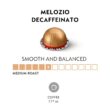 Nespresso Vertuo Melozio Decaffeinato, Medium Roast Espresso, 30 Count Coffee Capsules