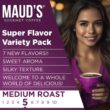 Maud's Super Flavored Coffee Pods Variety Pack, 80 ct, 16 Assorted Coffee Flavors