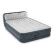 INTEX 64447ED Dura-Beam Deluxe Ultra Plush Air Mattress with Headboard – 18in Bed Height – 600lb Weight Capacity