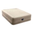 Intex Dura-Beam Deluxe Ultra Plush Air Mattress – 18in Bed Height – 600lb Weight Capacity – Queen Size