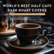 World's Best Half Caff Dark Roast Coffee 100ct. Solar Energy Produced Recyclable Single Serve Dark Roast Coffee Pods