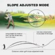 REVASRI Golf Rangefinder with Slope and Pin Lock Vibration, External Slope Switch for Golf Tournament Legal