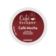 Cafe Escapes Cafe Mocha Keurig Single-Serve K-Cup Pods, 72 Count (6 Packs of 12)
