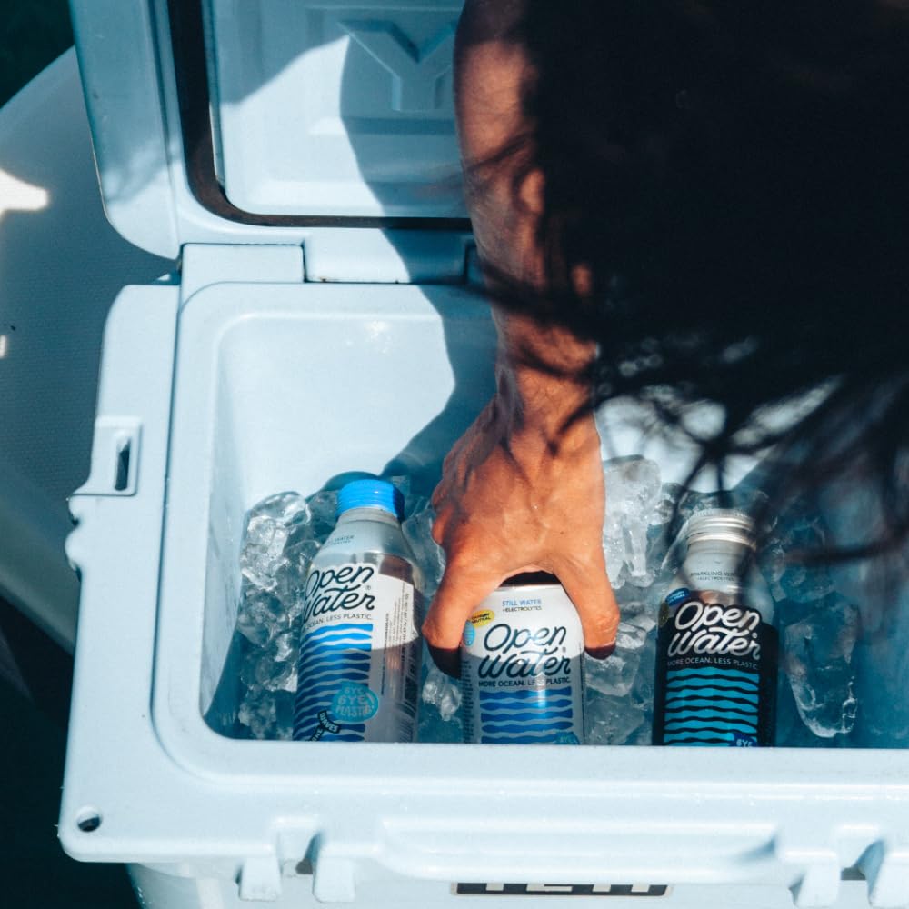Open Water Still 12oz cans (2 cases, 24 cans) - Sustainable Aluminum Canned Still Water With Electrolytes Open Water Still 12oz cans (2 cases, 24 cans) - Sustainable Aluminum Canned Still Water With Electrolytes - Image 3