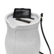 FCMP Outdoor Catalina 45 Gallon Rain Water Barrel Catcher System with Flat Back for Watering Outdoor Plants, Light Granite