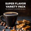 Maud's Super Flavored Coffee Pods Variety Pack, 80 ct, 16 Assorted Coffee Flavors