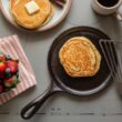 Lodge Seasoned Cast Iron 5 Piece Bundle. 10.5" Griddle, 8" Skillet, 10.25" Skillet, 10.25" Dutch Oven, and 10.25" Lid,Black