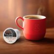 Tully's Coffee French Roast Decaf, Keurig Single-Serve K-Cup Pods, Dark Roast, 96 Count (4 Packs of 24)