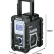 Makita XRM06B 18V LXT Lithium-Ion Cordless Bluetooth Job Site Radio