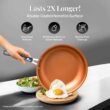 Gotham Steel 20 Pc Pots and Pans Set, Bakeware Set, Ceramic Cookware Set for Kitchen