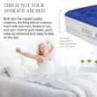 King Koil Luxury Twin Air Mattress with Built-in High Speed Pump for Camping, Home & Guests