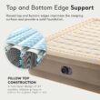 Intex Dura-Beam Deluxe Ultra Plush Air Mattress – 18in Bed Height – 600lb Weight Capacity – Queen Size
