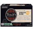 Tully's Coffee Hawaiian Blend, Keurig Single Serve K-Cup Pods, Medium Roast, 60 Count, (6 Packs of 10)