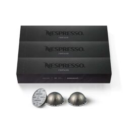 Nespresso Capsules Vertuo, Fortado Gran Lungo Americano, Dark Roast Espresso Coffee, 30-Count Coffee Pods, Brews 5 fl. oz