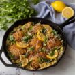 Lodge Seasoned Cast Iron 5 Piece Bundle. 10.5" Griddle, 8" Skillet, 10.25" Skillet, 10.25" Dutch Oven, and 10.25" Lid,Black