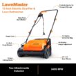 LawnMaster GV1212B Scarifier and Dethatcher 13-Inch 12AMP