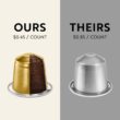 Rosso Coffee Capsules for Nespresso Original Machine, 60 Espresso Pods Vanilla, Caramel, Creme Brulee Rosso Coffee Capsules for Nespresso Original Machine, 60 Espresso Pods Vanilla, Caramel, Creme Brulee
