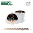 Tully's Coffee French Roast Decaf, Keurig Single-Serve K-Cup Pods, Dark Roast, 96 Count (4 Packs of 24)