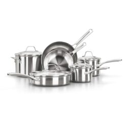 Calphalon Classic Stainless Steel 10-Piece Cookware Set