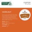 Gloria Jean's Hazelnut Keurig Single-Serve K-Cup Pods, Medium Roast Coffee, 96 Count (4 Packs of 24)