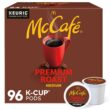 McCafe Premium Roast Coffee, Keurig Single Serve K-Cup Pods, Medium Roast, 96 Count (4 Packs of 24)