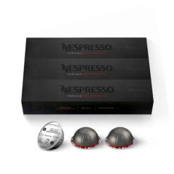 Nespresso Vertuo Fortado Decaffeinato, Gran Lungo, Unflavored, 30 Count