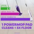 Swiffer PowerMop Multi-Surface Mop Kit for Floor Cleaning, Fresh Scent, Mopping Kit Includes PowerMop