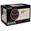 Tully's Coffee Hawaiian Blend, Keurig Single Serve K-Cup Pods, Medium Roast, 60 Count, (6 Packs of 10)