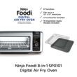 Ninja SP101 Digital Air Fry Countertop Oven with 8-in-1 Functionality, Flip Up & Away Capability for Storage Space