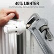 Olympia Tools Aluminum Pipe Wrench 01-636, 36 Inches, Gray