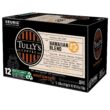 Tully's Coffee Hawaiian Blend Keurig Single-Serve K-Cup Pods, Medium Roast, 72 Count (6 Packs of 12)