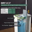 JOYMOOP Mop and Bucket with Wringer Set for Home, Flat Mop and Bucket System JOYMOOP Mop and Bucket with Wringer Set for Home, Flat Mop and Bucket System