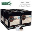 Tully's Coffee French Roast Decaf, Keurig Single-Serve K-Cup Pods, Dark Roast, 96 Count (4 Packs of 24)