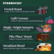 Starbucks K-Cup Coffee Pods - Starbucks Blonde, Medium, Dark Roast & Flavored Coffee - Variety Pack for Keurig Brewers - 1 box (40 pods total) Starbucks K-Cup Coffee Pods - Starbucks Blonde, Medium, Dark Roast & Flavored Coffee - Variety Pack for Keurig Brewers - 1 box (40 pods total)