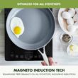 GreenPan Valencia Pro Hard Anodized 11 Piece Cookware Pots and Pans Set, Dishwasher & Oven Safe, Gray