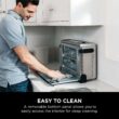 Ninja SP101 Digital Air Fry Countertop Oven with 8-in-1 Functionality, Flip Up & Away Capability for Storage Space