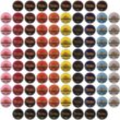 InfuSio 96 Count Coffee Variety Pack (12 amazing blends), Single Serve Coffee Pods for Keurig K Cup Brewers