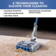 Shark HZ2002 Vertex Ultralight Corded Stick DuoClean PowerFins & Self-Cleaning Brushroll, Cobalt Blue