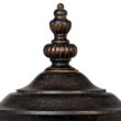 John Timberland Bellagio 22 3/4" High Bronze Post Light with Pier Mount Adapter John Timberland Bellagio 22 3/4" High Bronze Post Light with Pier Mount Adapter